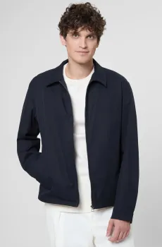 Мужская темно-синяя куртка Синий 52 BOSS 50549075;408