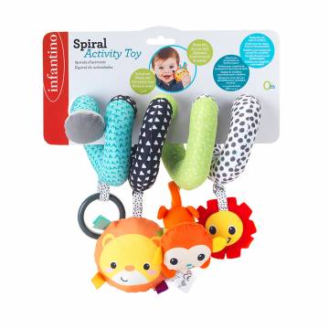 Детская развивающая игрушка Infantino Spiral Activity Toy, с рождения (005364) Детская развивающая игрушка Infantino Spiral Activity Toy, с рождения (005364)