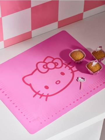 Силіконовий килимок для випікання Hello Kitty - різнобарвний Силіконовий килимок для випікання Hello Kitty - різнобарвний
