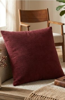 Декоративна подушка - буряковий
