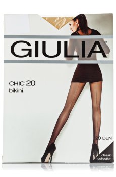 Колготки женские Giulia Chic Bikini 20 DEN, Diano, размер 4