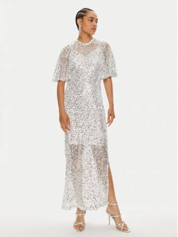 Vila Вечірня сукня Vidance S/S 14103264 Срібний Regular Fit Vila Вечірня сукня Vidance S/S 14103264 Срібний Regular Fit