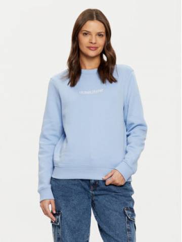 Guess Jeans Світшот W4YQ10 KC811 Голубий Regular Fit Guess Jeans Світшот W4YQ10 KC811 Голубий Regular Fit