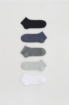 Reserved - Шкарпетки, набір з 5 - білий - 905JJ-00X