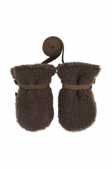 Детские перчатки Donsje Richy Mittens Stag цвет коричневый 6023108 Детские перчатки Donsje Richy Mittens Stag цвет коричневый 6023108