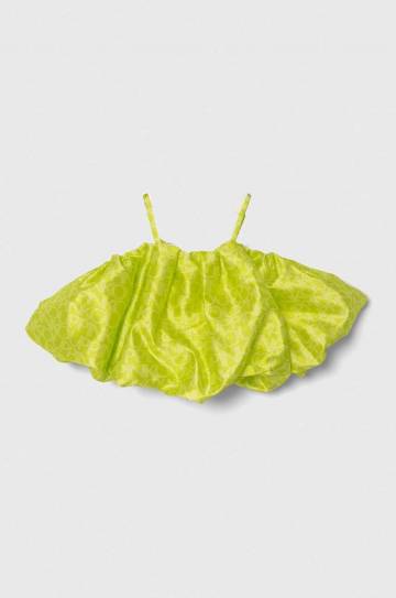 Детская блузка Pinko Up цвет зелёный узор