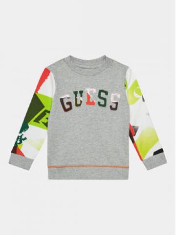Guess Світшот N4RQ02 KA6R3 Сірий Regular Fit Guess Світшот N4RQ02 KA6R3 Сірий Regular Fit