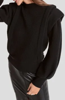 Женский черный свитер Черный L DKNY P3HSBK44