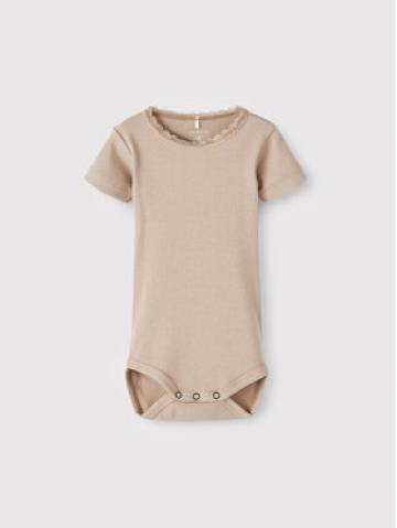 NAME IT Дитяче боді 13209212 Бежевий Regular Fit