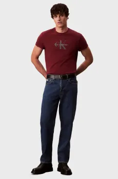 Мужские темно-синие джинсы 90S TAPER HARBOUR Синий 32-32 Calvin Klein LV04RD712G