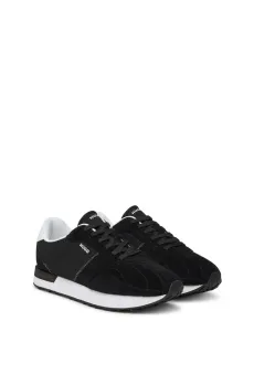 Женские черные кроссовки Черный 41 HUGO 9771