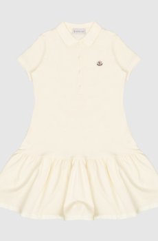 Житкое желтое платье-поло
