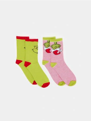 Шкарпетки, 2 пари Grinch - різнобарвний Шкарпетки, 2 пари Grinch - різнобарвний
