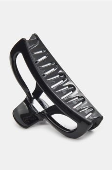 Затискач для волосся - чорний