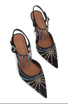 Замшевые туфли Kurt Geiger London Kurt Crystal Point