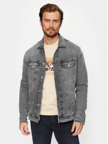 Pepe Jeans Джинсова куртка PM402805 Сірий Regular Fit Pepe Jeans Джинсова куртка PM402805 Сірий Regular Fit