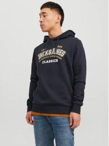 Jack&Jones Світшот Logo 12233597 Cиній Standard Fit Jack&Jones Світшот Logo 12233597 Cиній Standard Fit
