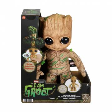 Интерактивная мягкая игрушка Marvel Toys I am Groot с 3 лет, 28 см (HJM23) Интерактивная мягкая игрушка Marvel Toys I am Groot с 3 лет, 28 см (HJM23)