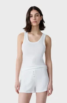 Женская белая майка COLY Белый XS Etam 6550933