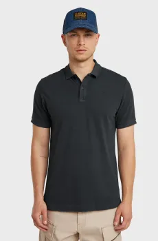Мужское темно-синее поло Dunda Синий L G-Star RAW D11595,D756