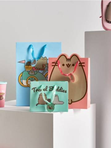 Подарунковий пакет 3 pack Pusheen - різнобарвний Подарунковий пакет 3 pack Pusheen - різнобарвний
