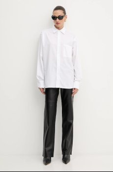 Хлопковая рубашка BOSS Saturday_1