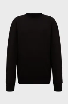 Мужской черный свитшот INTERLOCK CREW NECK Черный S Calvin Klein Jeans J30J326754