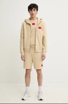 Хлопковая футболка HUGO Diragolino212