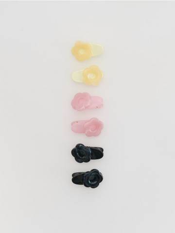 Reserved - Набір шпильок для волосся з 6 - різнобарвний - 227GE-MLC