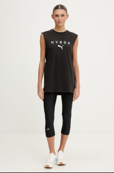 Puma футболка для тренировки хлопковая Cutoff tank HYROX