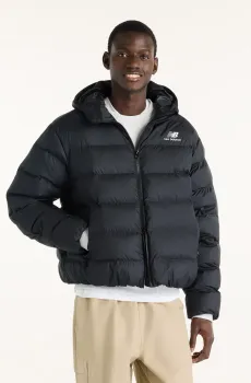 Мужская черная куртка Boston Puffer Черный S New Balance MJ62G17OBK