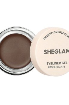 Гелевая подводка для глаз Sheglam Intensify Smudge-Proof Eyeliner Gel, Brown, 4.2 г