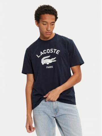 Lacoste Футболка TH2733 Cиній Classic Fit Lacoste Футболка TH2733 Cиній Classic Fit