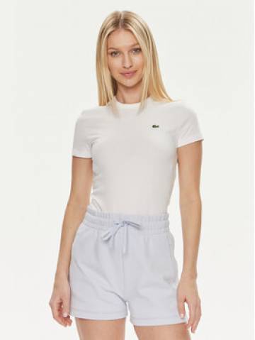 Lacoste Футболка TF7218 Білий Slim Fit Lacoste Футболка TF7218 Білий Slim Fit