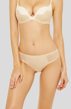 Женские бежевые трусики Бежевый 36 MARC&ANDRE A6-0793