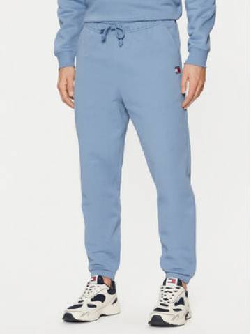 Tommy Jeans Спортивні штани Badge DM0DM20276 Голубий Regular Fit Tommy Jeans Спортивні штани Badge DM0DM20276 Голубий Regular Fit