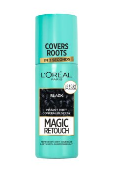 Тонирующий спрей для волос LOreal Paris Magic Retouch Черный, 75 мл