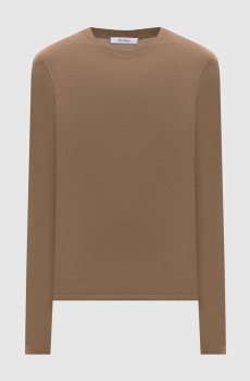 Коричневый джемпер PITTURA из кашемира