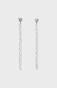 Женские серебристые серьги Серебряный ONESIZE Bimba Y Lola 252BAE211.10007
