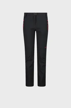 Детские черные спортивные брюки SOFTSHELL Черный 152 CMP 30A1465-05UU