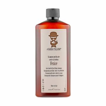 Уценка! Мужской очищающий шампунь Barba Italiana Fenice Anti-Dandruff Purifying Shampoo против перхоти, 250 мл Уценка! Мужской очищающий шампунь Barba Italiana Fenice Anti-Dandruff Purifying Shampoo против перхоти, 250 мл