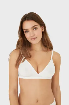 Женский белый бюстгальтер NATURAL Белый 80B womensecret 4277800