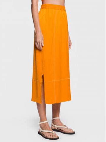 American Vintage Спідниця-міді Widland WID13CE23 Оранжевий Regular Fit American Vintage Спідниця-міді Widland WID13CE23 Оранжевий Regular Fit