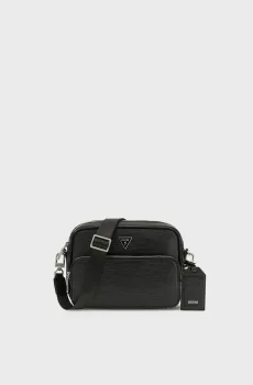 Мужская черная сумка Черный ONESIZE Guess HMMIPW.P6222;BLA