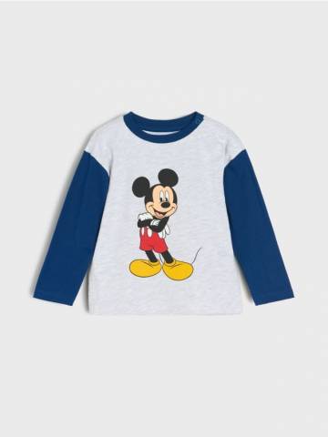 Лонгслів Mickey Mouse - сірий Лонгслів Mickey Mouse - сірий