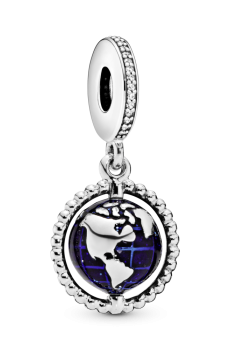 Намистина "Глобус, що обертається"