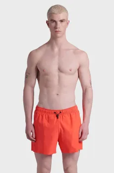 Мужские оранжевые плавательные шорты EVO BEACH SHORT SOLID Оранжевый M Arena 006061-901
