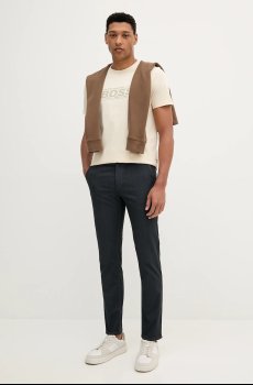 Хлопковая футболка BOSS Orange Te_Wheel