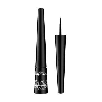 Подводка для век TopFace Dipliner Carbon Black Shine, черная, 2.5 мл Подводка для век TopFace Dipliner Carbon Black Shine, черная, 2.5 мл
