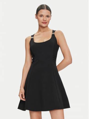 Guess Літня сукня Arianna W4YK24 KCBO2 Чорний Regular Fit Guess Літня сукня Arianna W4YK24 KCBO2 Чорний Regular Fit